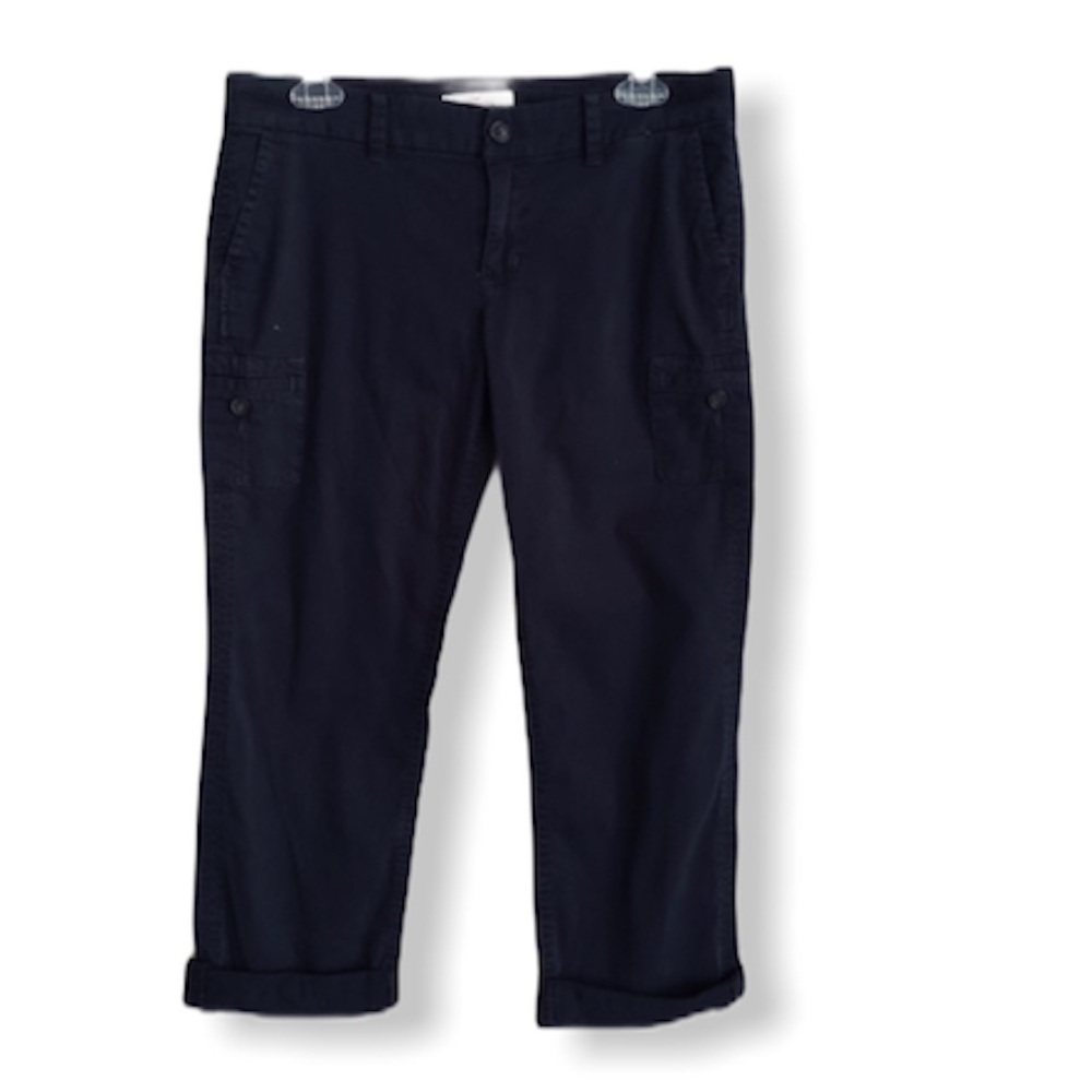 [HCO] Navy Khaki Capri Pants